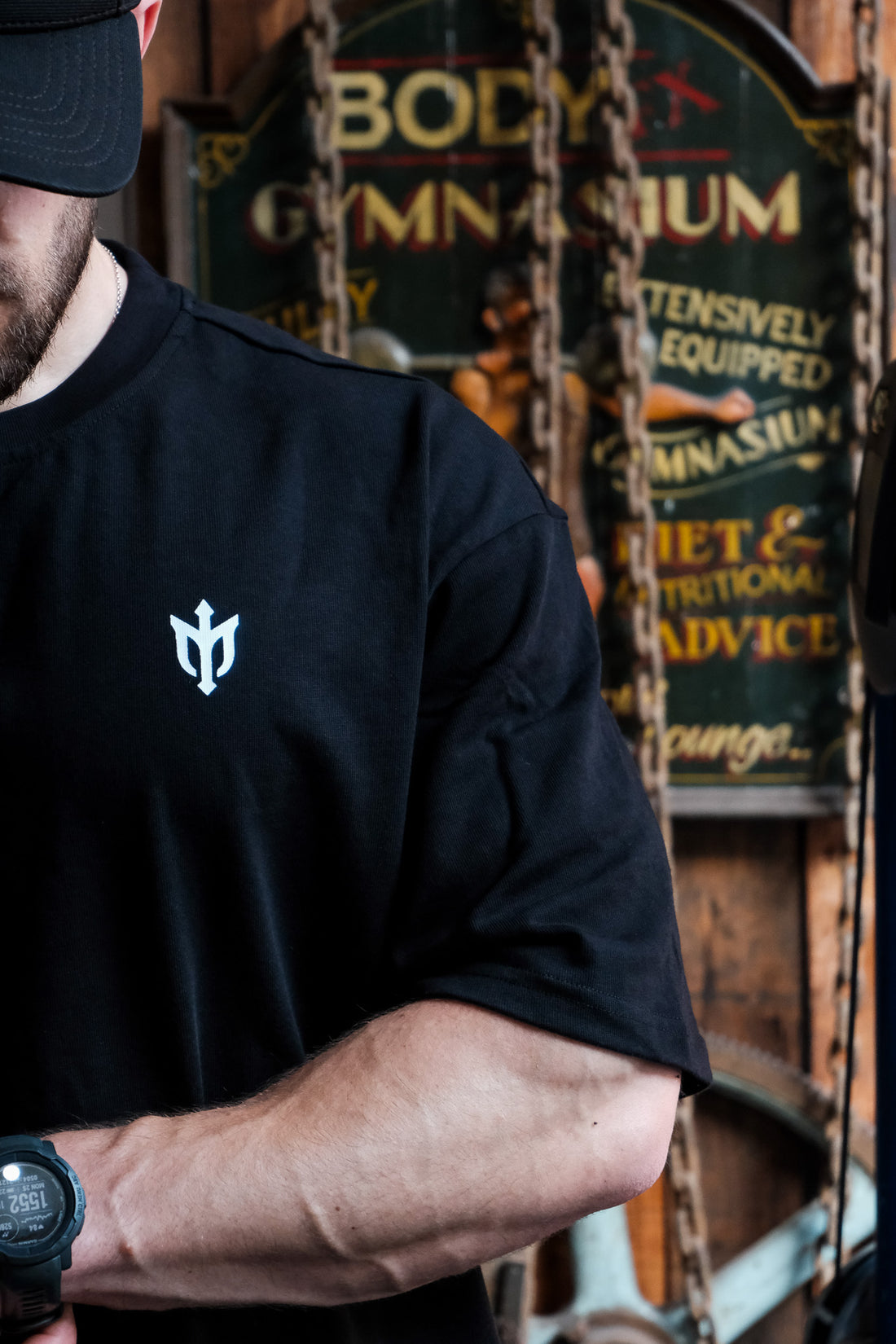 Blackout Oversized Box T Shirt